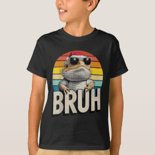Camiseta Papais noeis de Dragão com caramelo Bruh Retro Liz