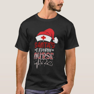 Camiseta Papais noeis de Enfermeiro Favoritos