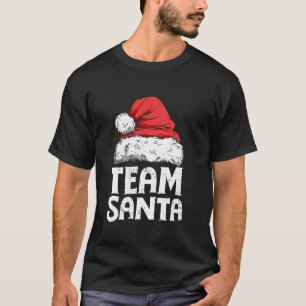 Camiseta Papais noeis de Equipe Família de Esquadrão de Nat