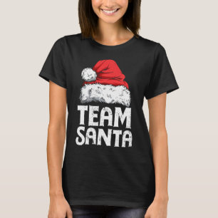 Camiseta Papais noeis de Equipe Família de Esquadrão de Nat