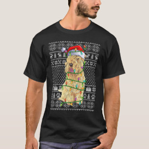 Camiseta Papais noeis De Estilo De Sweater Feio Xmas Rodado