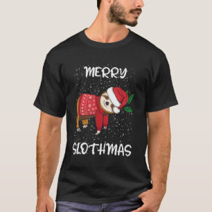 Camiseta Papais noeis de Feliz Largura Feliz Largura Slothm