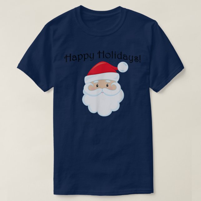 Camiseta Papais noeis de Férias Felizes (Frente do Design)