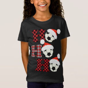 Camiseta Papais noeis De Futebol De Natal Cabeça Xadrez Ver