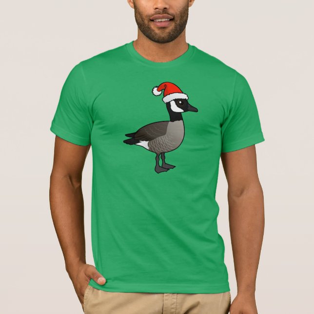 Camiseta Papais noeis de ganso do Canadá (Frente)