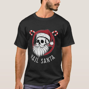 Camiseta Papais noeis de granizo Metal Pagan Oculto Solstíc