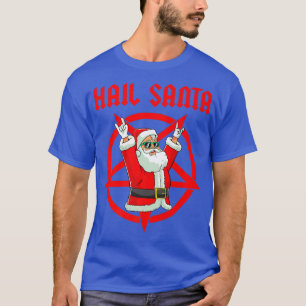 Camiseta Papais noeis de granizo Natal Engraçado Presentes 