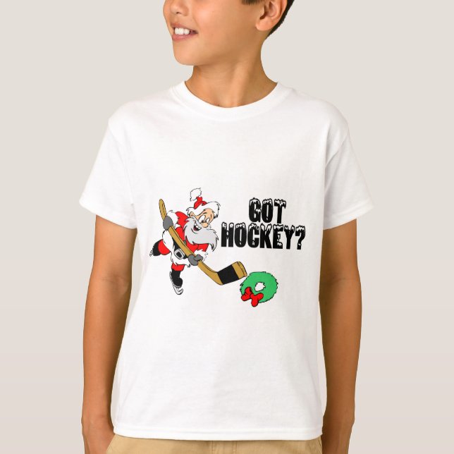 Camiseta Papais noeis de hóquei (Frente)