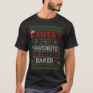 Camiseta Papais noeis De Iluminação De Xmas Favoritos Para 