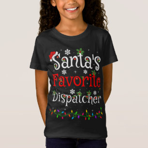 Camiseta Papais noeis De Iluminação Funny Xmas Favoritos Do