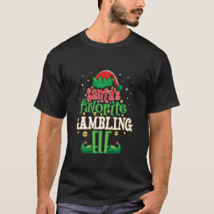 Camiseta Papais noeis de Jogo Favorito Correspondência de N