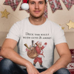 Camiseta Papais noeis de Lover de Arma Arrastam os corredor<br><div class="desc">Este design pode ser personalizado na área fornecida pela alteração da foto e/ou do texto. Ou pode ser personalizado clicando em Personalizar este Modelo e, em seguida, escolhendo o clique para personalizar mais a opção e excluir ou alterar a cor do plano de fundo, adicionar texto, alterar a cor ou...</div>