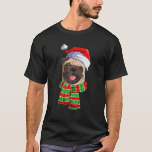 Camiseta Papais noeis De Lúpulo Bonitos Pugmas Púgmas De Na
