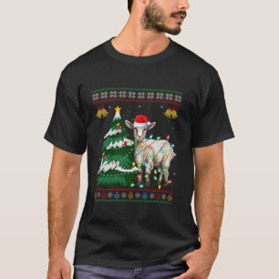 Camiseta Papais noeis De Luzes De Árvore De Natal Ganha Doc