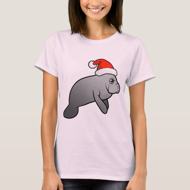 Camiseta Papais noeis de Manateio de Natal (Frente)