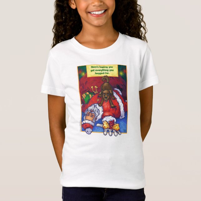 Camiseta Papais noeis de Natal (Frente)