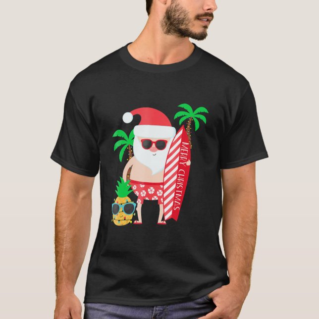 Camiseta papais noeis de Natal (Frente)