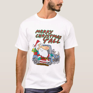Camiseta papais noeis de natal alegres