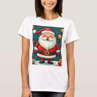 Camiseta Papais noeis de Natal - Camisa-T