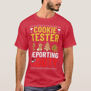 Camiseta Papais noeis de Natal com doces de Natal Xmas119