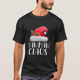 Camiseta Papais noeis de Natal da Família Mawmaw Claus Mata