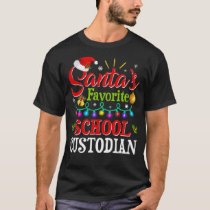 Camiseta Papais noeis de Natal da Guarda Escolar Favorita S