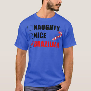 Camiseta Papais noeis de Natal de Cane Bela Canela Brasilei