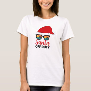 Camiseta Papais noeis De Natal De Demissão Em Julho