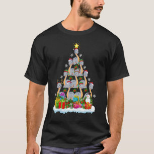 Camiseta Papais noeis de Natal Diplodocumenta Dinossauro Na