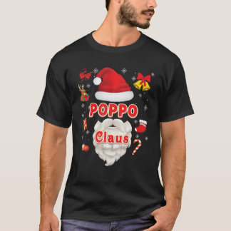 Camiseta Papais noeis de Natal do Poppo Claus Feliz Xmas Su