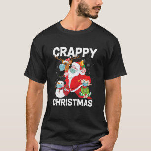 Camiseta Papais noeis De Natal E Amigos Engraçados Meninos