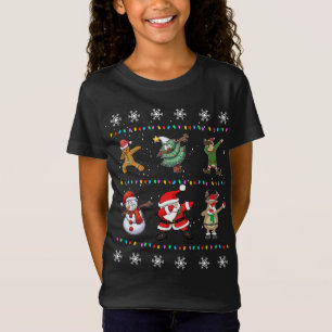 Camiseta Papais noeis de Natal Elves Xmas