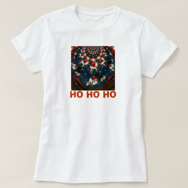 Camiseta Papais noeis de Natal especiais (Frente do Design)