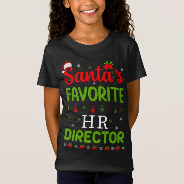 Camiseta Papais noeis De Natal Favoritos Para A Feliz Do Di (Frente)