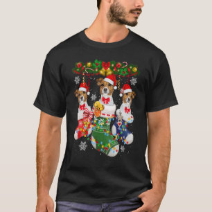 Camiseta Papais noeis de Natal Light Xmas da Árvore de Meia