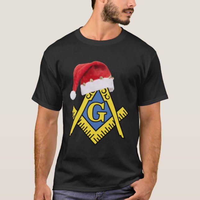 Camiseta Papais noeis de Natal Masônicos (Frente)
