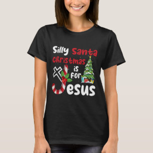 Camiseta Papais noeis de Natal Religiosos O Natal É Para J