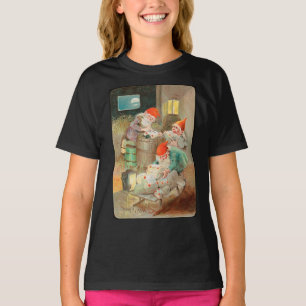 Camiseta Papais noeis de Natal suecos (por Jenny Nyström)