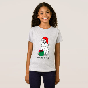 Camiseta Papais noeis de Natal West Highland White Terrier 