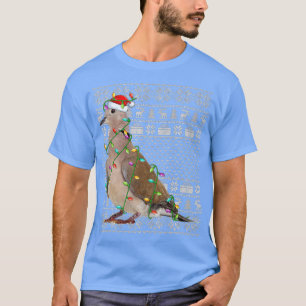 Camiseta Papais noeis De Pássaro De Luto