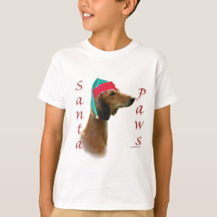 Camiseta Papais noeis de Saluki Paws