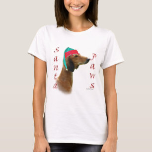 Camiseta Papais noeis de Saluki Paws