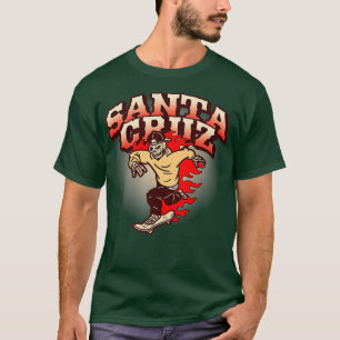 Camiseta Papais noeis de Skater Clássicos da Califórnia Cru