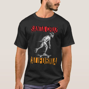 Camiseta Papais noeis de Skater da Antiga Escola Cruz Calif