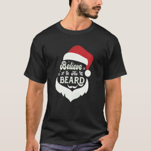 Camiseta Papais noeis De Snowman De Natal Acreditam Na Cord