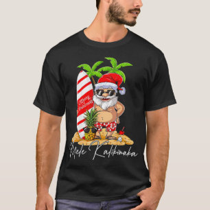 Camiseta Papais noeis De Surfe De Natal Xma Mele Kalikimaka