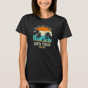 Camiseta Papais noeis de surfe Teresa Costa Rica Pacific Cu