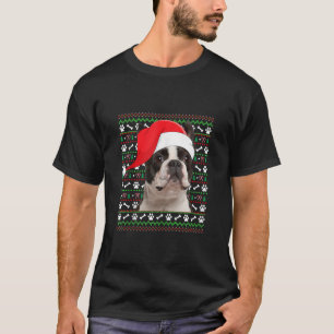 Camiseta Papais noeis de Sweater Feios de Xmas Boston Terri