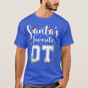 Camiseta Papais noeis De Terapia Ocupacional De Natal