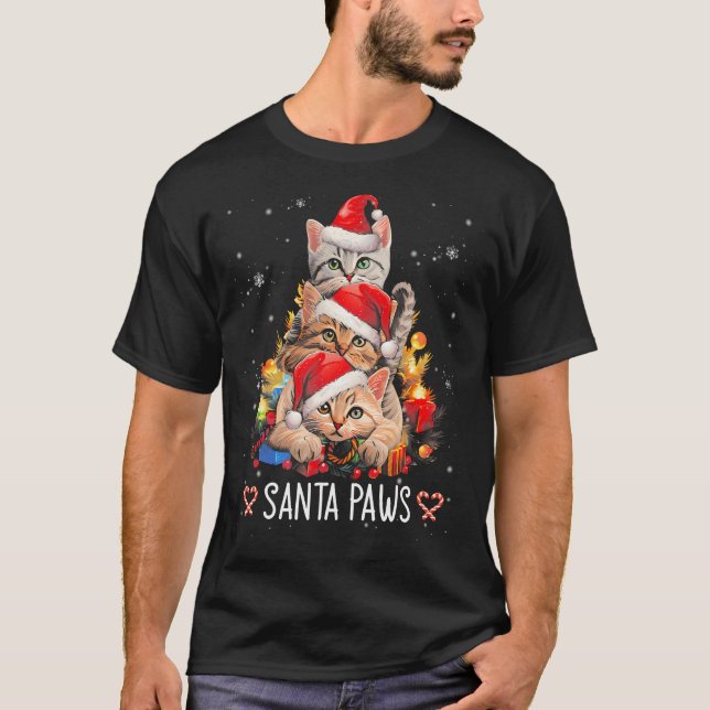Camiseta Papais noeis De Vaca E Papais noeis De Velas De Na (Frente)